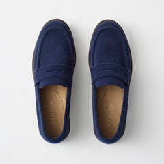 The Penny Loafer - ReVelvet™ Navy