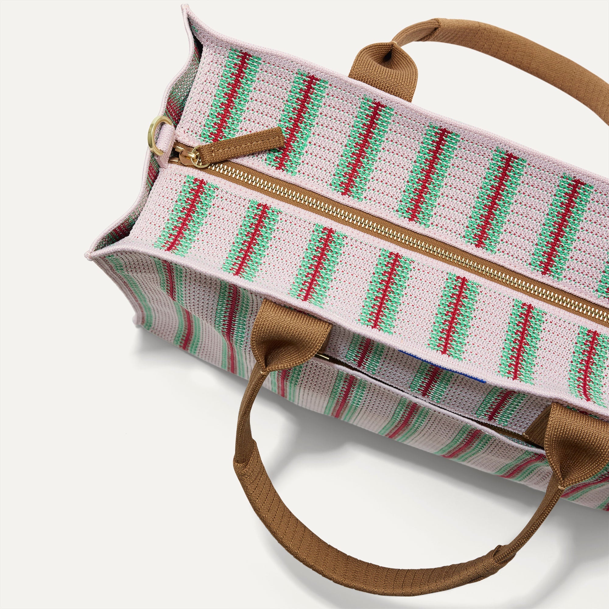 The Classic Tote - Watermelon Market Stripe